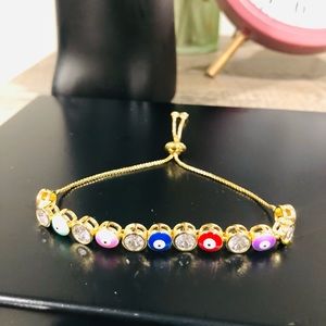 Evil Eye Multi Color Bracelet